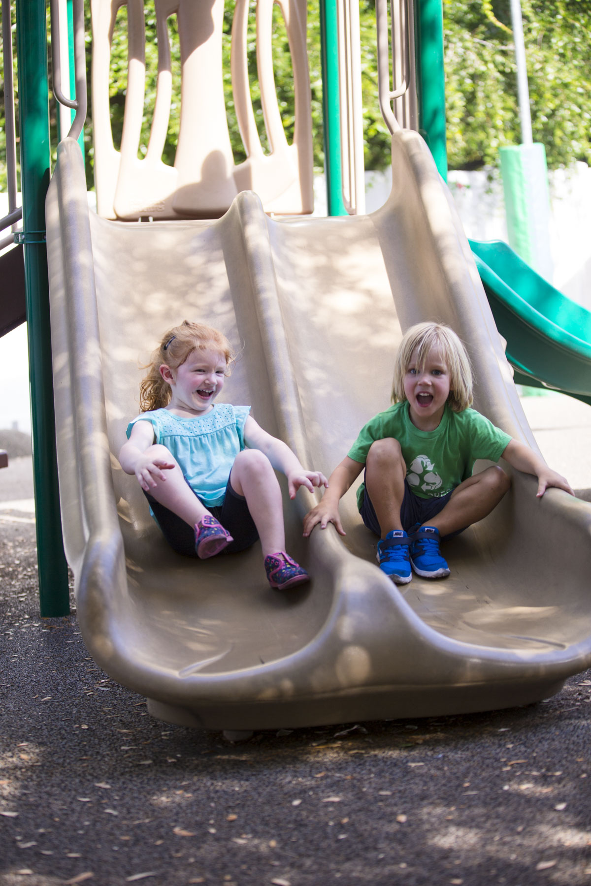 Island Prep Preschool St Augustine children's playground slide